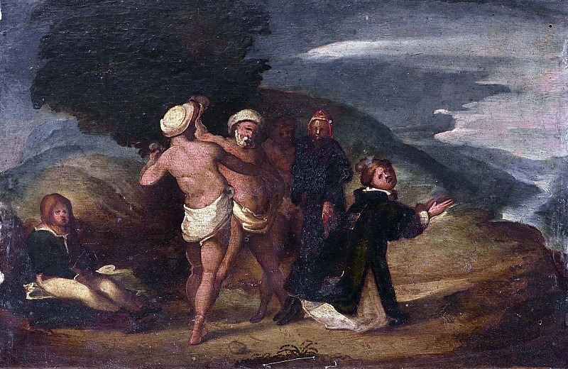 Martyrdom of St. Stephen. Giovanni Francesco Bembo