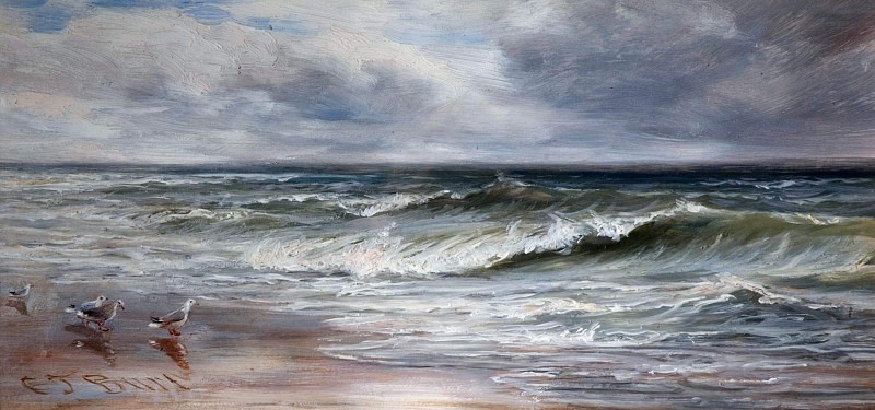 Sea Waves. Charles Thomas Burt