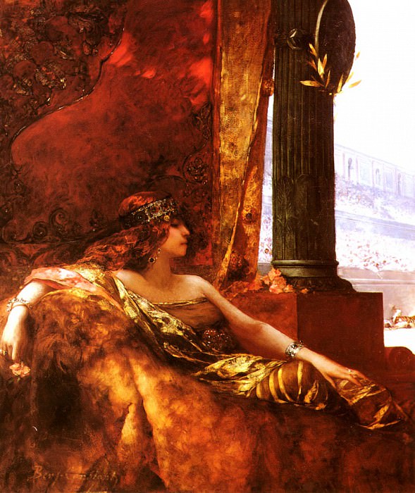 Limperatrice Theodora Au Colisee. Jean-Joseph Benjamin-Constant