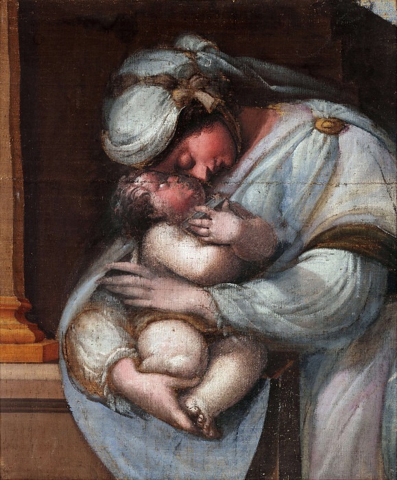 Madonna and Child. Jacopo Bertoja (Zanguidi) (attr.)