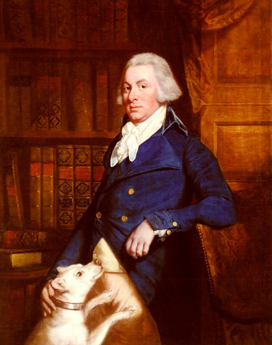 Portrait Of Samuel Rodbard. Thomas Beach