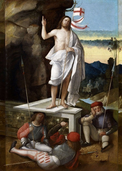 Resurrection of Christ. Giovanni Buonconsiglio