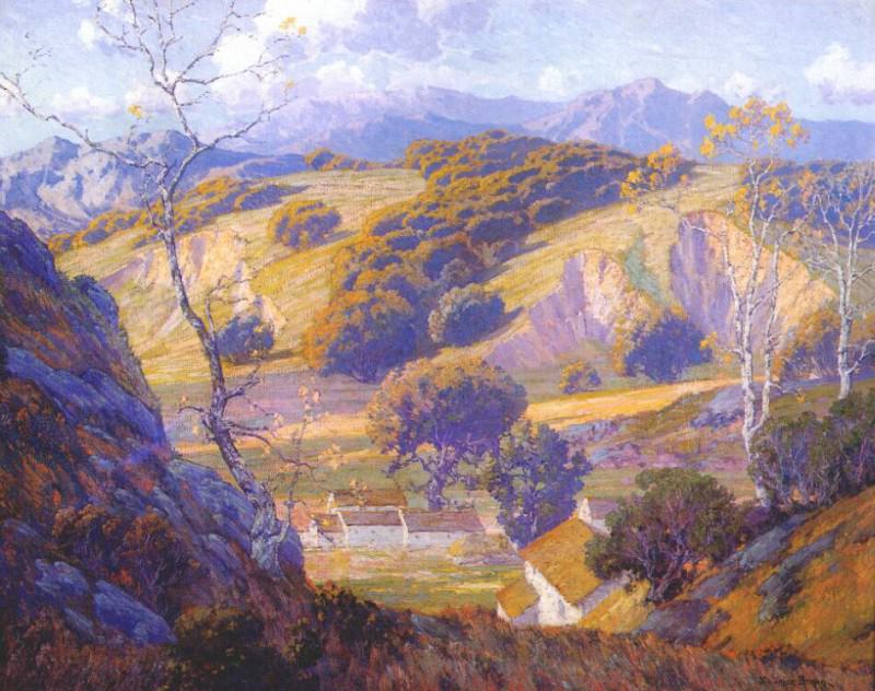 california valley farm c1920. Maurice Braun