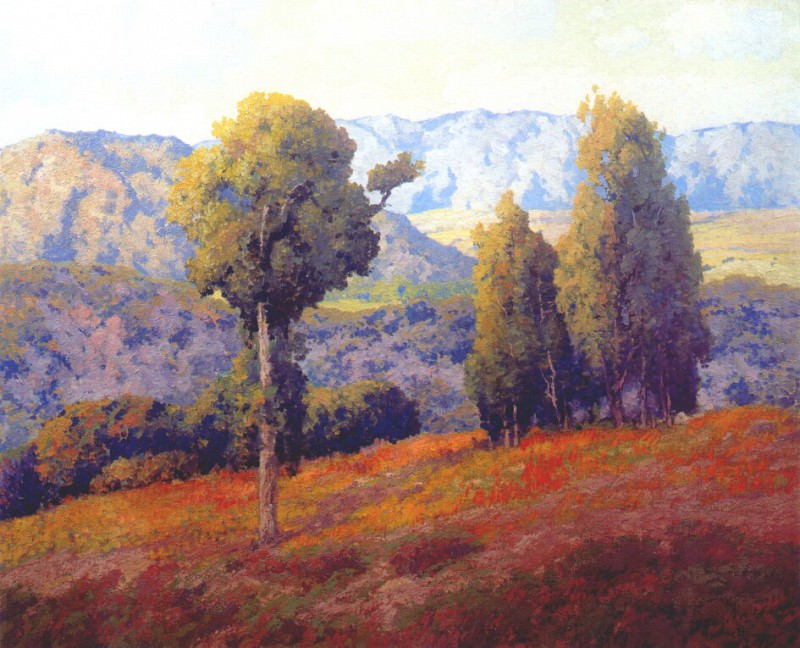 southern california hills 1914. Maurice Braun