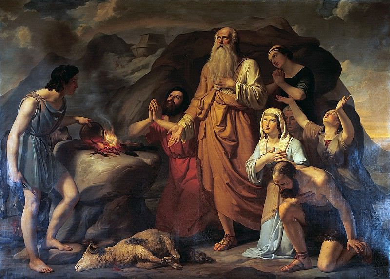 Noah’s Sacrifice. Carlo Bellosio