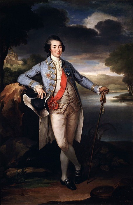 Portrait of Prince Alexander Kurakin. Richard Brompton