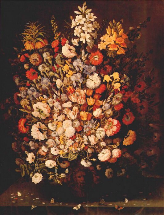 Большой букет цветов, ок. 1615. Осиас Берт