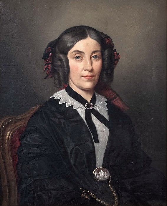 Маргарет Сетон (1805-1870), внучка барона Александра Сетона. Карл Стефан Беннет