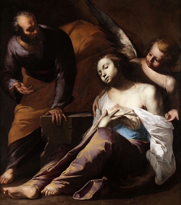 St. Agatha Visited in Prison by St. Peter