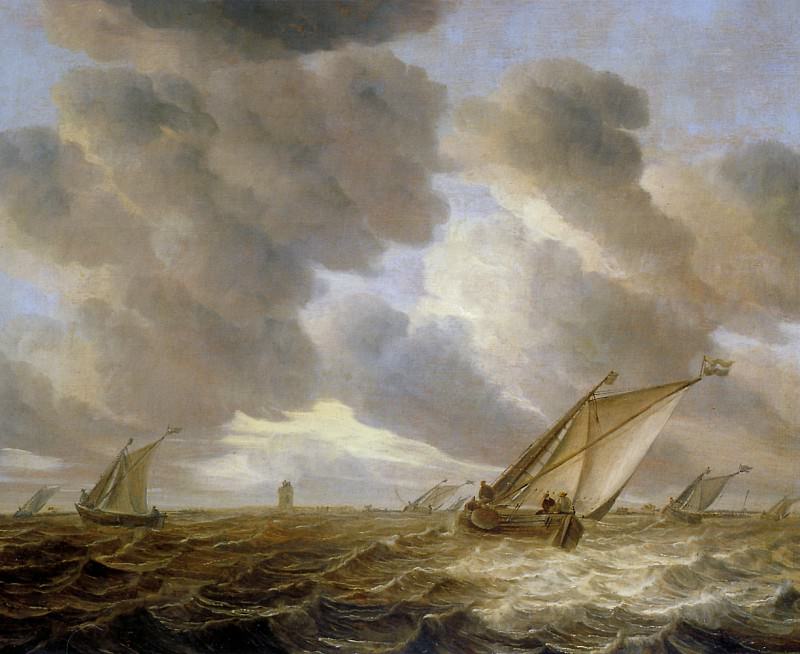 Морской пейзаж. Ян ван Бейерен