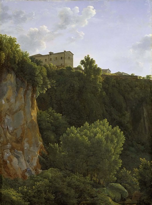 Gorge at Cività Castellana. Jean-Joseph-Xavier Bidauld