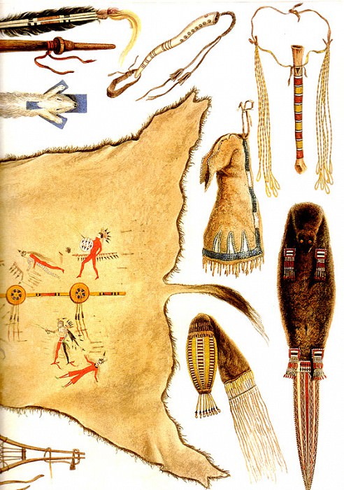 Inside Front Cover-. Karl Bodmer ( Right )