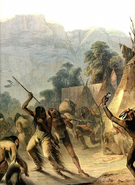Missouri Indians KarlBodmer. Karl Bodmer