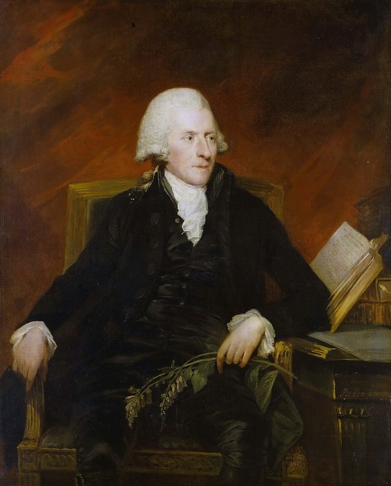 The English Physician William Withering. Carl Frederik von Breda