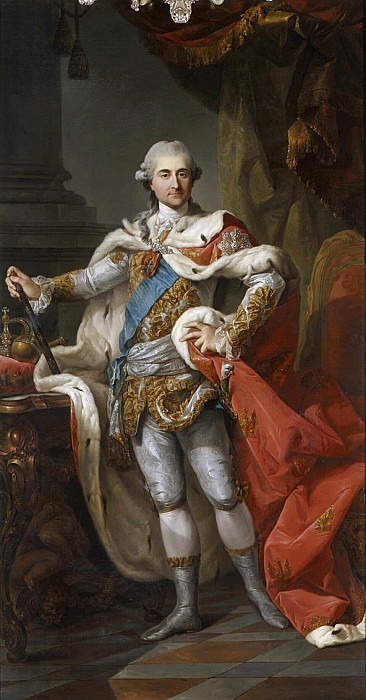 Stanislaus II August (1732-1798), king of Poland. Marcello Bacciarelli (Attributed)