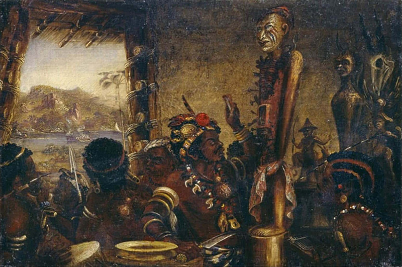 African War Fetish, Taken by the Boats of Hms Archer in 1865, in the River Congo. Thomas Baines