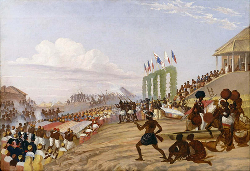 Marriage of the Daughters of Senhor Pascoal De Menezes. Thomas Baines