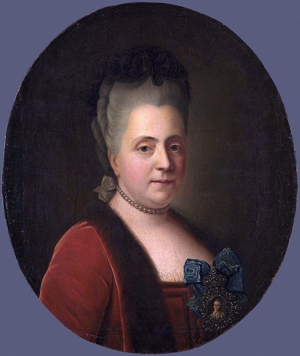 Portrait of Princess Daria Golitsyna. Heinrich Buchholz