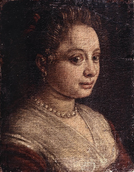 Portrait of a noblewoman. Leandro Bassano