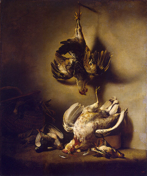 Dead game, 1646, Eremitaget. Ferdinand Bol