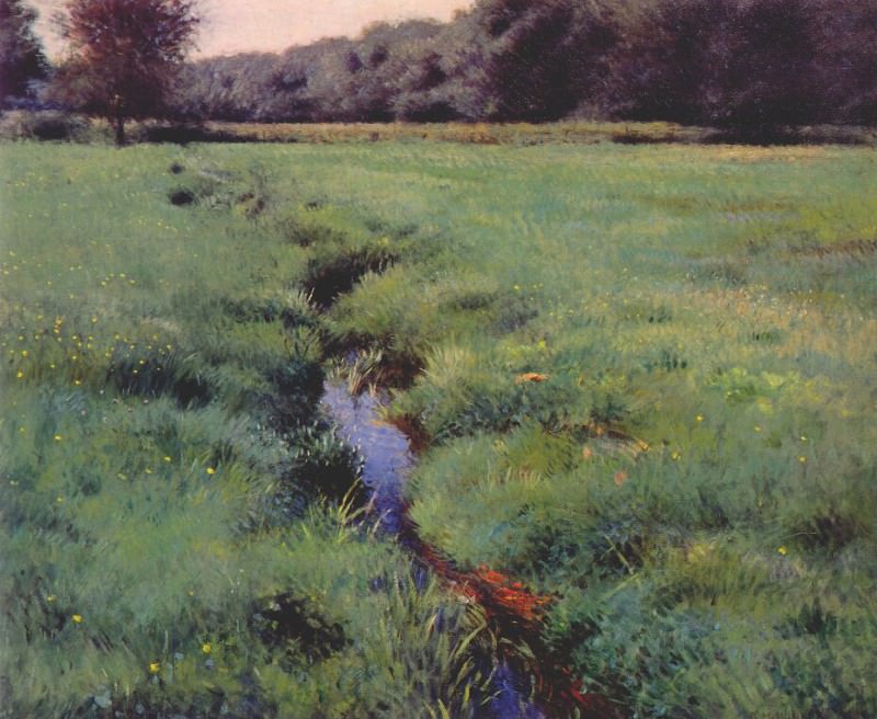 the brook, medfield. John Bunker