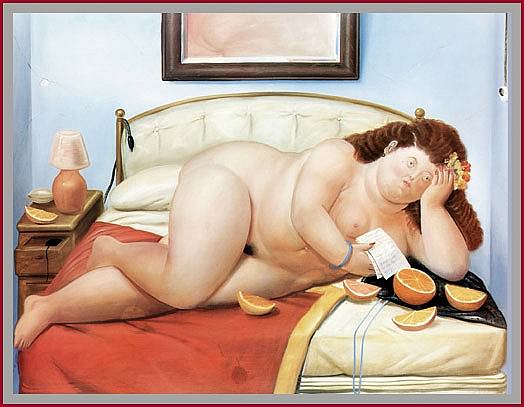 La lettera. Fernando Botero