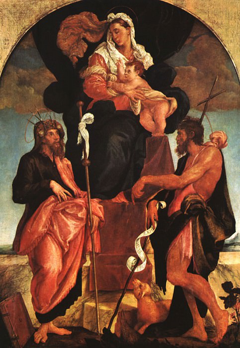 Altarpiece, 1545-50. Jacopo Bassano