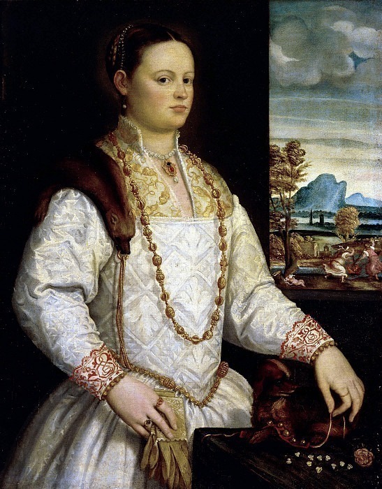 Young woman portrait. Francesco Beccaruzzi