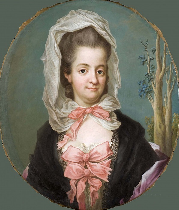 Sofia Albertina (1753-1829), Princess of Sweden. Jakob Bjorck (Attributed)
