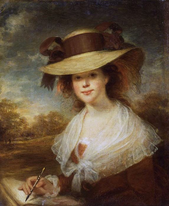 Portrait of Lady Beechey, the Artists Wife. Sir Henry William Beechey