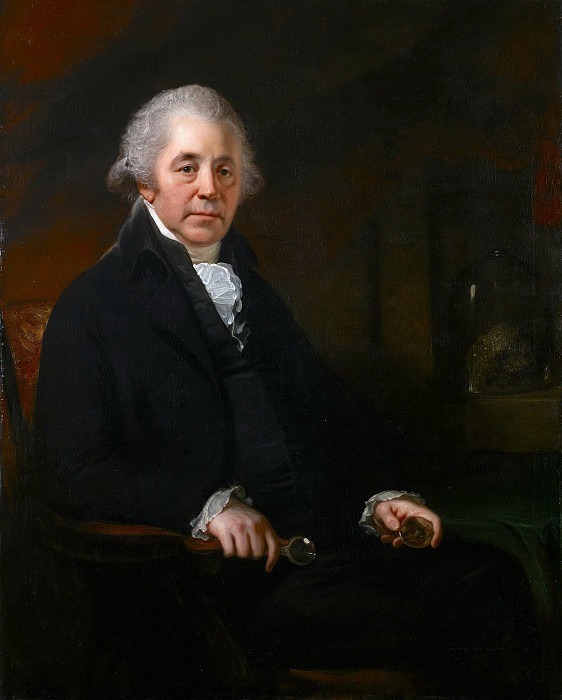 Portrait of Matthew Boulton, Holding a Mineral Sample. Sir Henry William Beechey