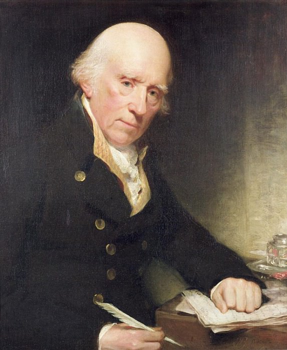 Уоррен Гастингс (1732-1818) за своим столом. Сэр Генри Уильям Бичи
