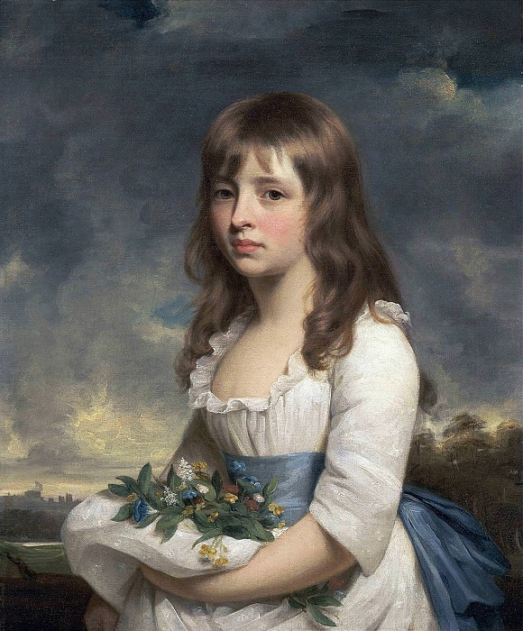 Portrait of a Girl. Sir Henry William Beechey