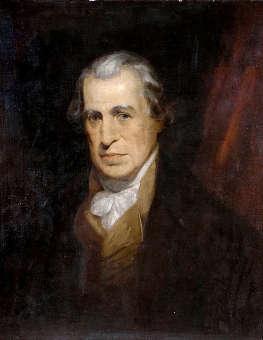 Portrait of James Watt (1736-1819). Sir Henry William Beechey