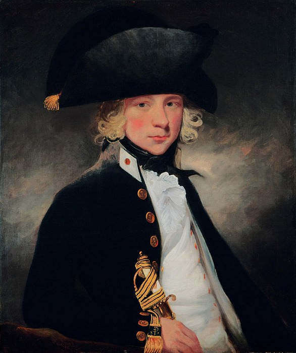 Portrait of a Young Midshipman. Sir Henry William Beechey