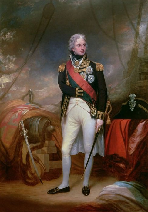 Portrait of Horatio, Viscount Nelson (1758-1805). Sir Henry William Beechey