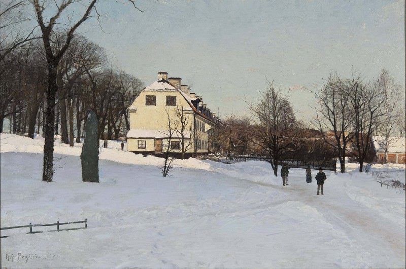 Winter. Skeppsholmen, Stockholm