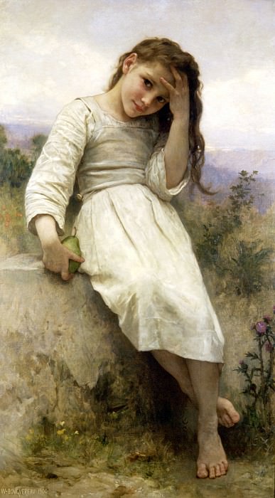 The Little Marauder. Adolphe William Bouguereau