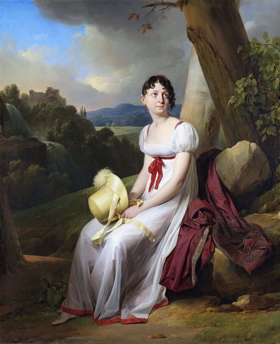 Madame Saint-Ange Chevrier. Louis Leopold Boilly