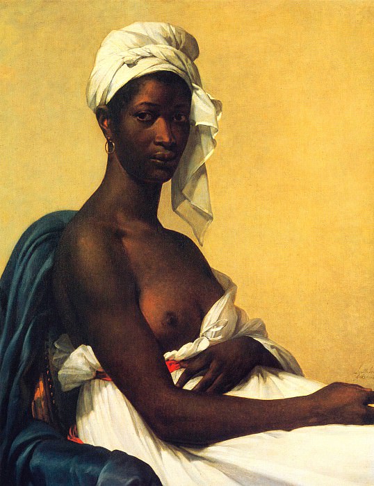 Портрет негритянки. Мари-Гийемин Бенуа