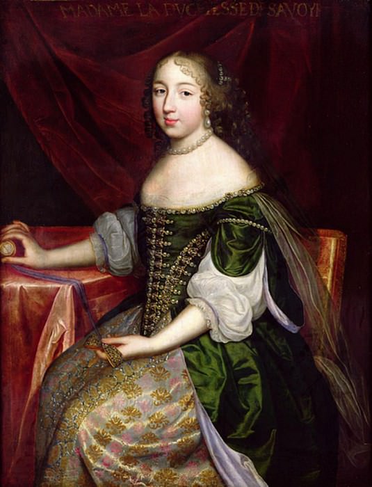 The Duchess of Savoy probably Christine of France. Charles Beaubrun