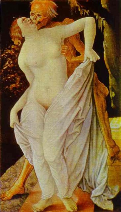 Девушка и смерть, ок.1517. Ханс Бальдунг Грин