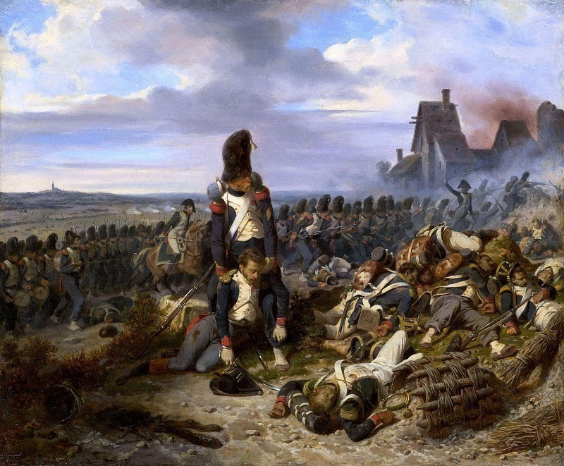 Battle Scene. Joseph Louis Hippolyte Bellange