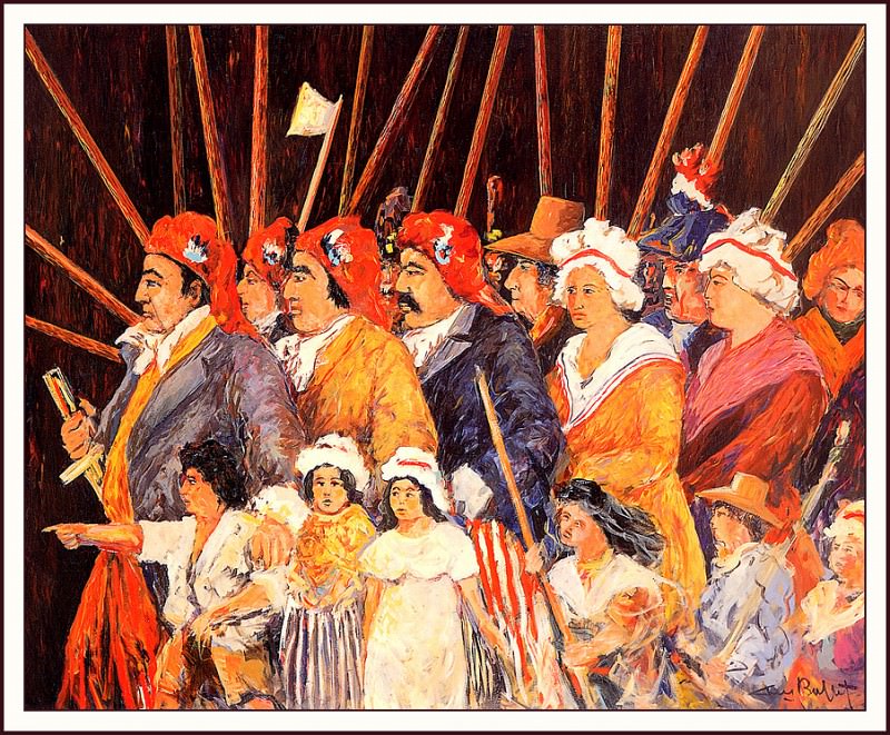 The March To Versailles. Guy Buffet