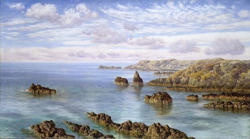 Southern Coast of Guernsey. John Brett