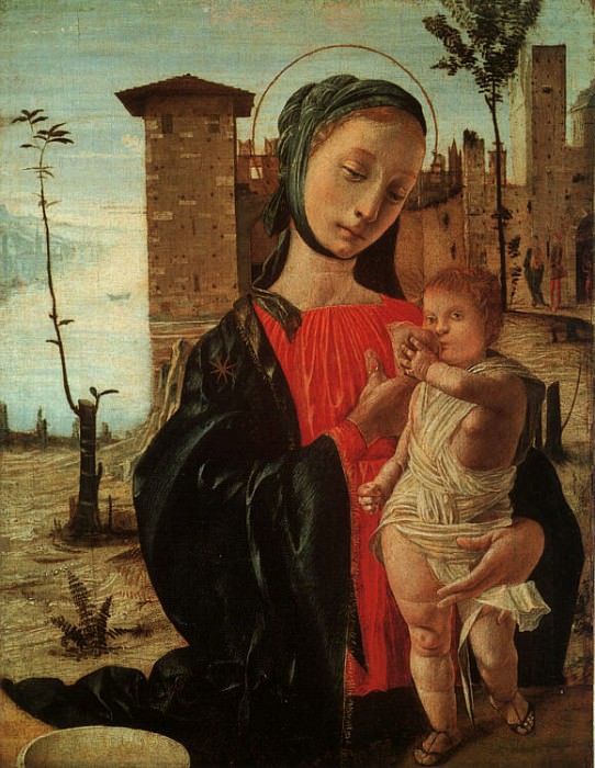 Мадонна с Младенцем. Брамантино (Бартоломео Суарди)