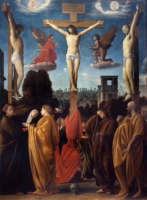 Crucifixion. Bramantino (Bartolomeo Suardi)