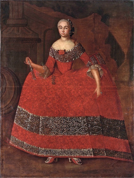 Portrait of Ksenia Ivanovna Tishinina. Ivan Kozmich Berezin