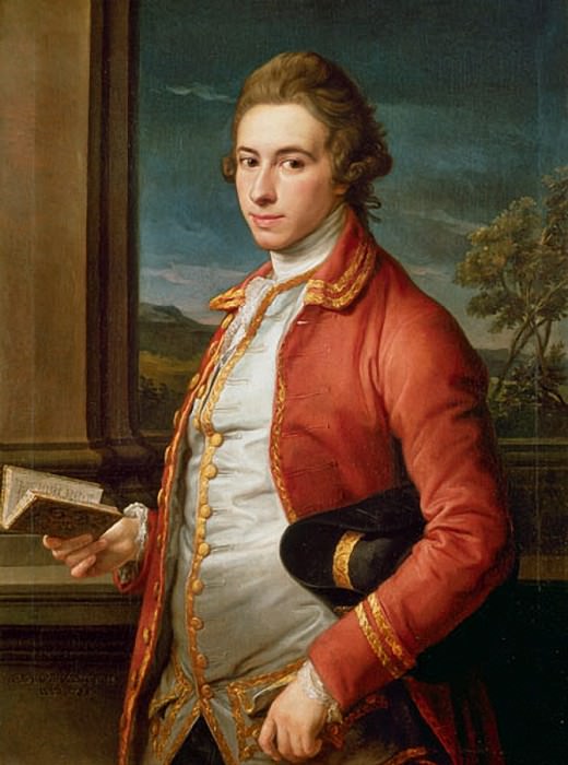 Sir William Fitzherbert 1748. Pompeo Girolamo Batoni