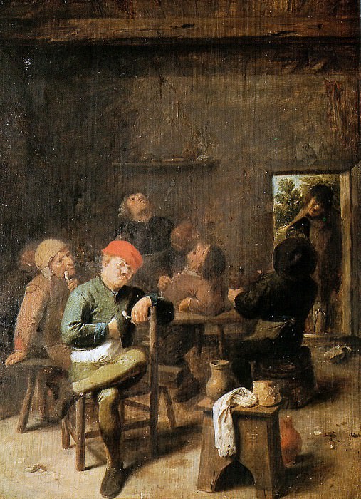 The village inn. Adriaen Brouwer